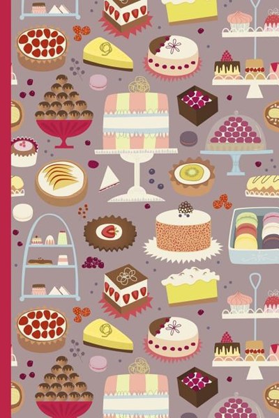 Notes: A Blank Dot Grid Notebook with Cakes and Patisserie Cover Art