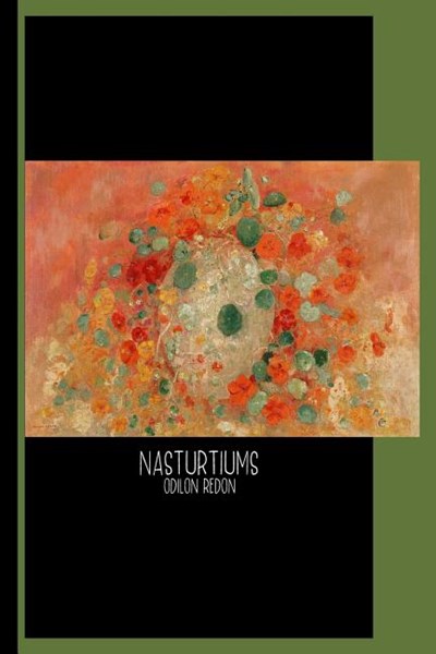 Nasturtiums (1905) by Odilon Redon: Sketch Book: Gallery and Museum Art